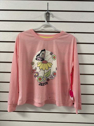 Justice long sleeve tee