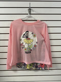 Justice long sleeve tee